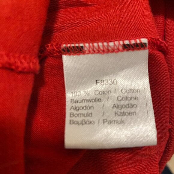 Lacoste - Sport - Soft Cotton V-Neck Jersey Style Shirt - Picture 6 of 7